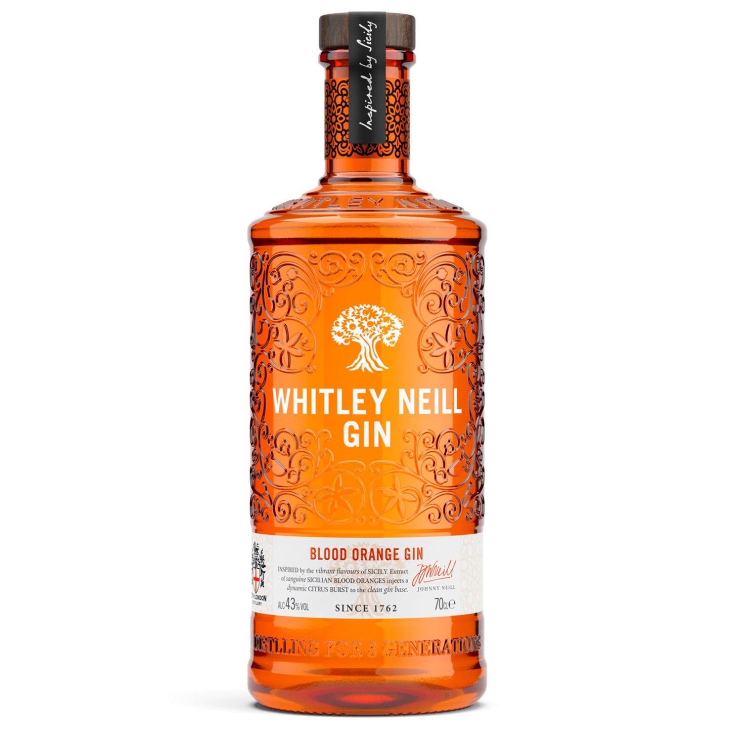 WHITLEY NEILL GIN BLOOD ORANGE CASE 6X70CL