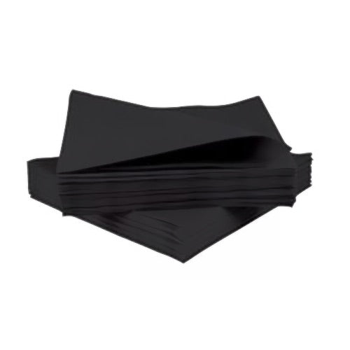 WIPE UP SMALL BLACK COCKTAIL NAPKINS 25X25CM 250'S