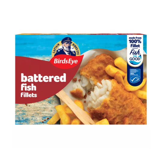 BIRDS EYE COD IN BATTER 8X200G