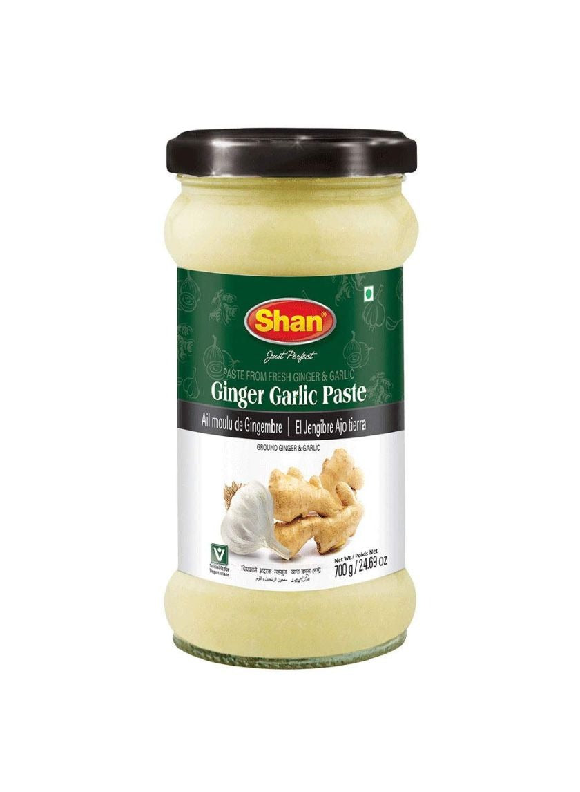 SHAN PASTE GINGER+GARLIC 700g