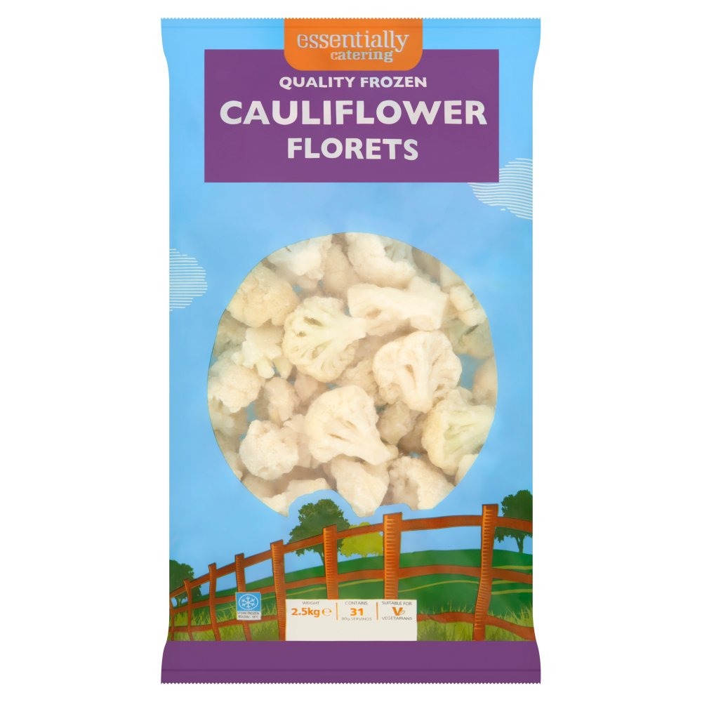 ESSENTIALLY CATERING FROZEN CAULIFLOWER 2.5KG