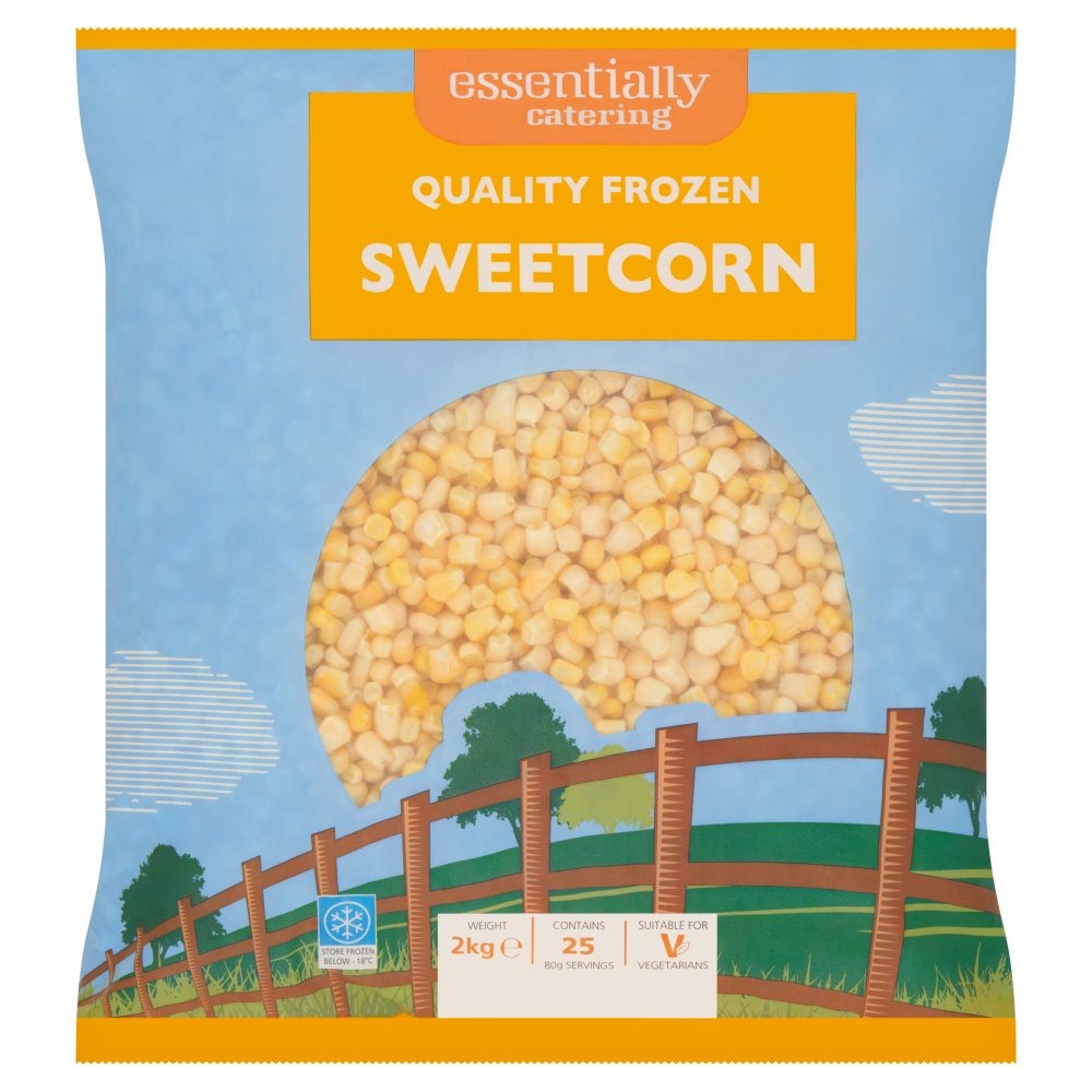 ESSENTIALLY CATERING FROZEN SWEETCORN 2KG